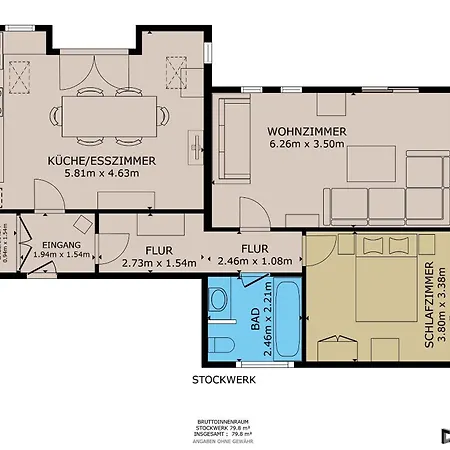 Huus Ant Kornfeld Erdgeschoss בית נופש *
